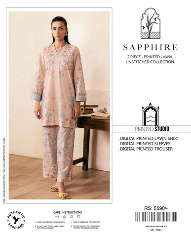 Sapphire Premium LAWN - ᖴᗩᗷᖇᎥᑕᗝᖇᗩ
