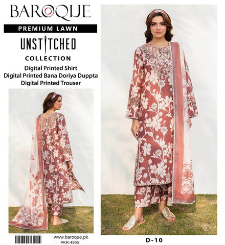 Baroque Digital printed shirt&Trouser - ᖴᗩᗷᖇᎥᑕᗝᖇᗩ