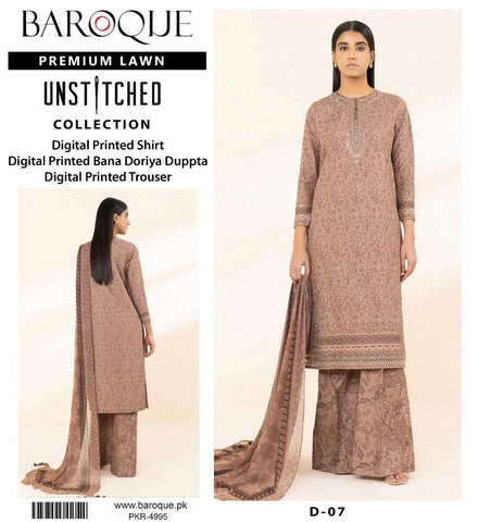 BAROQUE digital printed shirt &Trouser - ᖴᗩᗷᖇᎥᑕᗝᖇᗩ