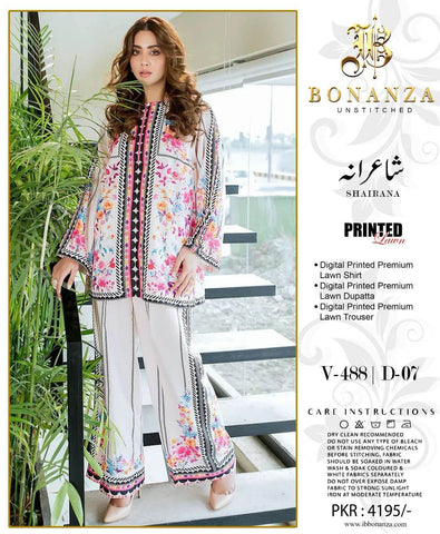 BONANZA 3PC DIGITAL PRINTED COLLECTION - ᖴᗩᗷᖇᎥᑕᗝᖇᗩ