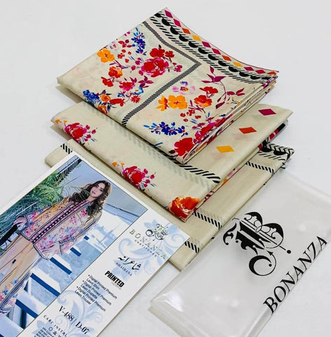 BONANZA 3PC DIGITAL PRINTED COLLECTION - ᖴᗩᗷᖇᎥᑕᗝᖇᗩ