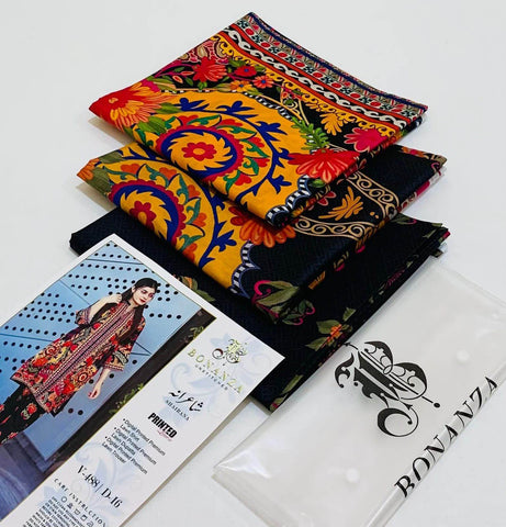 BONANZA 3PC DIGITAL PRINTED COLLECTION - ᖴᗩᗷᖇᎥᑕᗝᖇᗩ