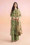 BONANZA  New 3Pc Digital Printed LAWN - ᖴᗩᗷᖇᎥᑕᗝᖇᗩ