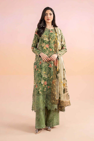 BONANZA  New 3Pc Digital Printed LAWN - ᖴᗩᗷᖇᎥᑕᗝᖇᗩ