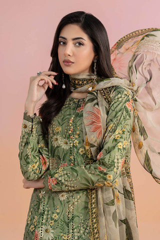 BONANZA  New 3Pc Digital Printed LAWN - ᖴᗩᗷᖇᎥᑕᗝᖇᗩ