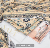 SAYA Lawn 3Pcs - ᖴᗩᗷᖇᎥᑕᗝᖇᗩ