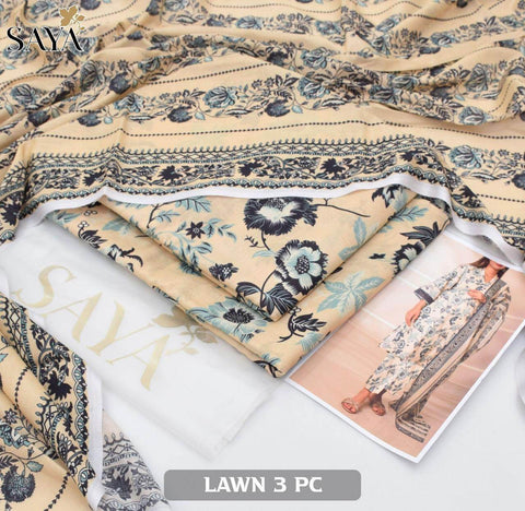 SAYA Lawn 3Pcs - ᖴᗩᗷᖇᎥᑕᗝᖇᗩ