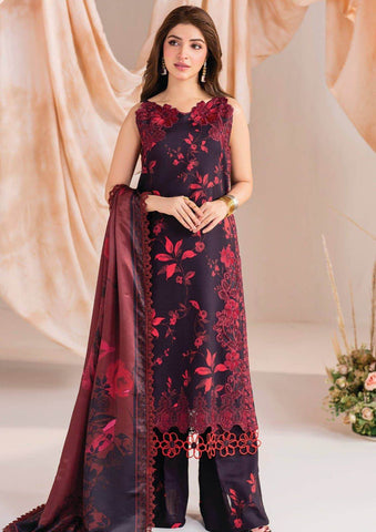 Maria B. Luxury Embroidered 3-Piece - ᖴᗩᗷᖇᎥᑕᗝᖇᗩ