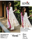 Iznik Lawn 3pc - ᖴᗩᗷᖇᎥᑕᗝᖇᗩ