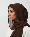 Georgette Hijab Lightweight, breathable - ᖴᗩᗷᖇᎥᑕᗝᖇᗩ